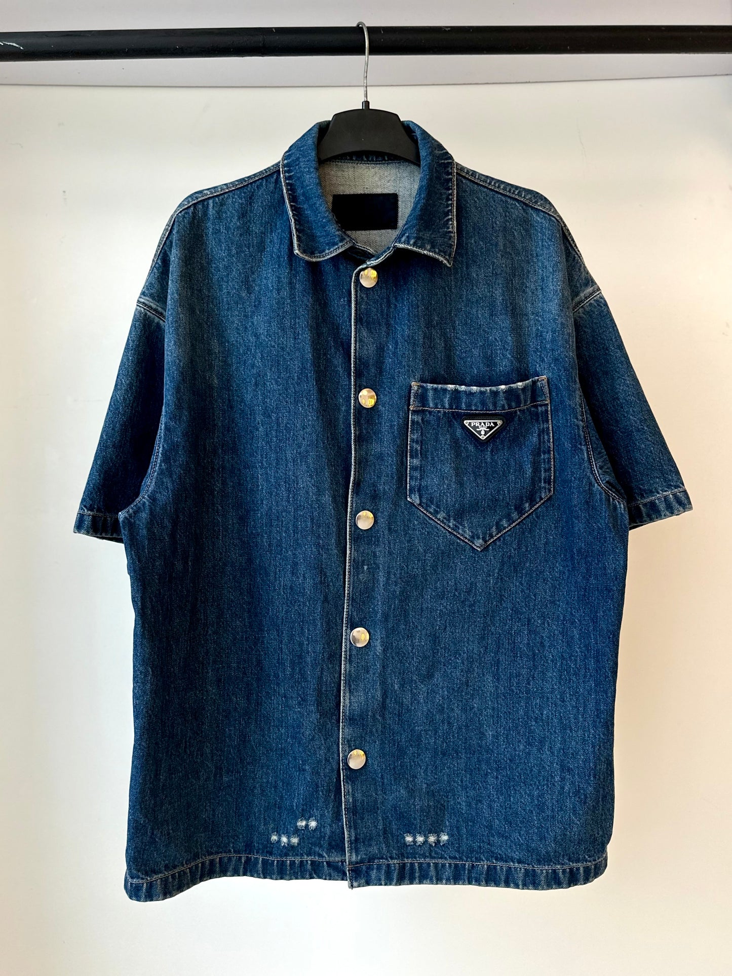 Prada Denim Indigo Shirt
