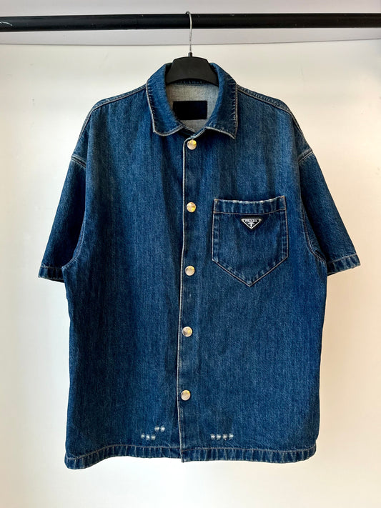 Prada Denim Indigo Shirt
