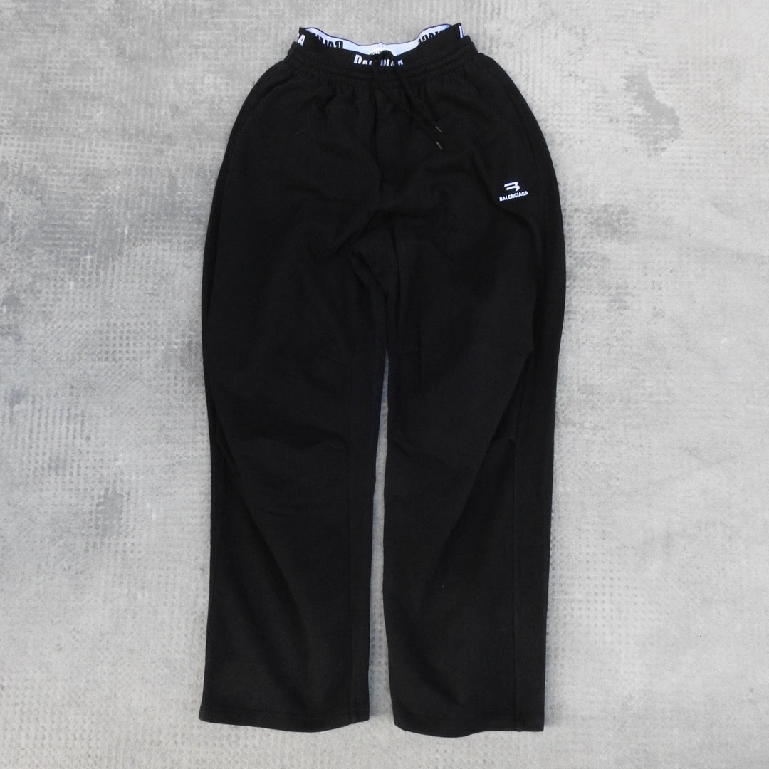 BALENCIAGA DOUBLE WAISTED SWEATPANTS