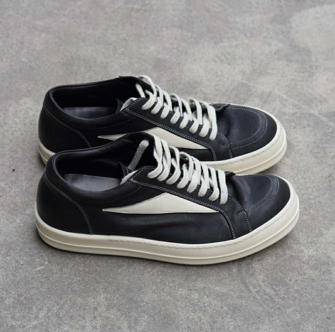 Rick Owens Strobe Sneaker – Oilskin Leather | SS23