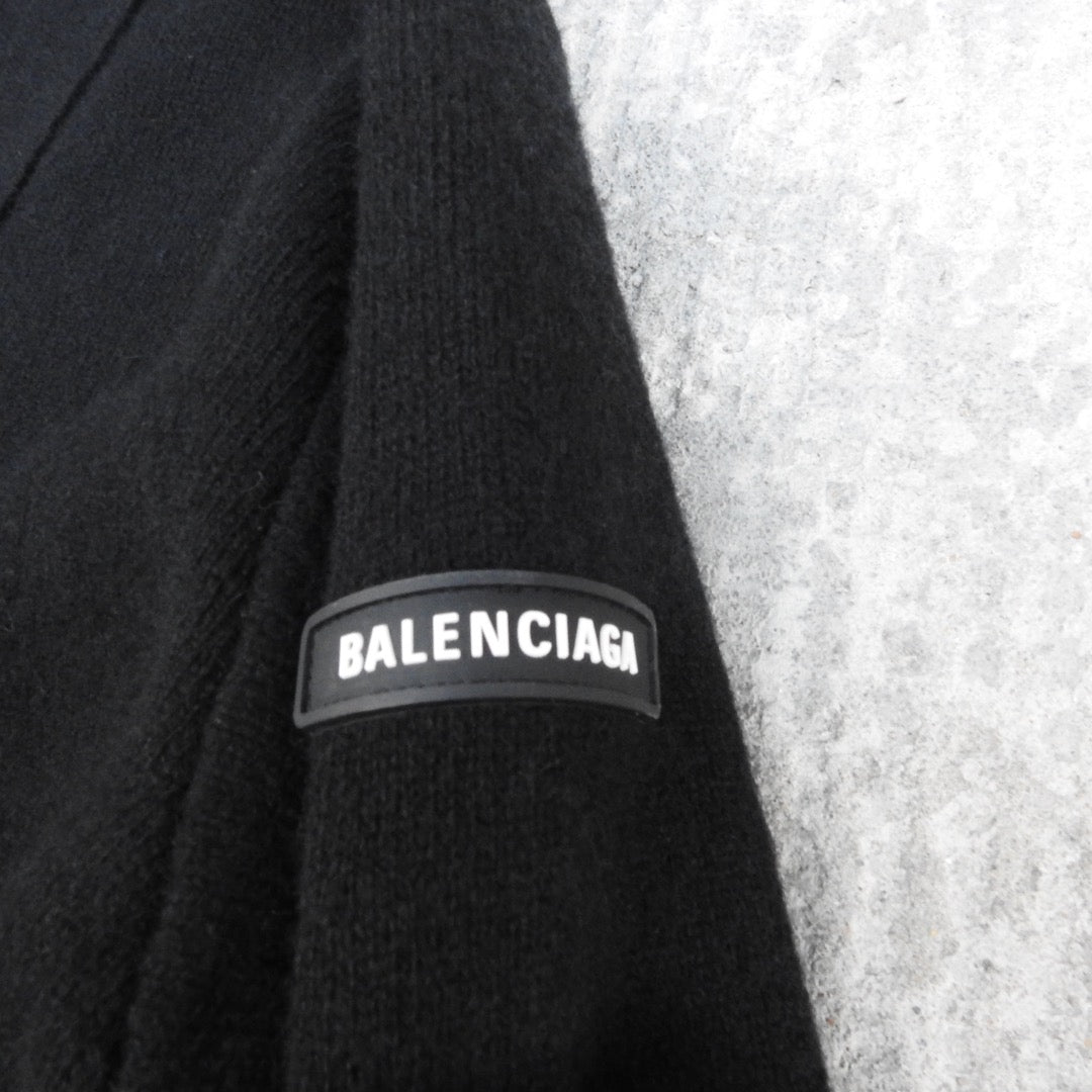 BALENCIAGA WOOL KNIT CARDIGAN