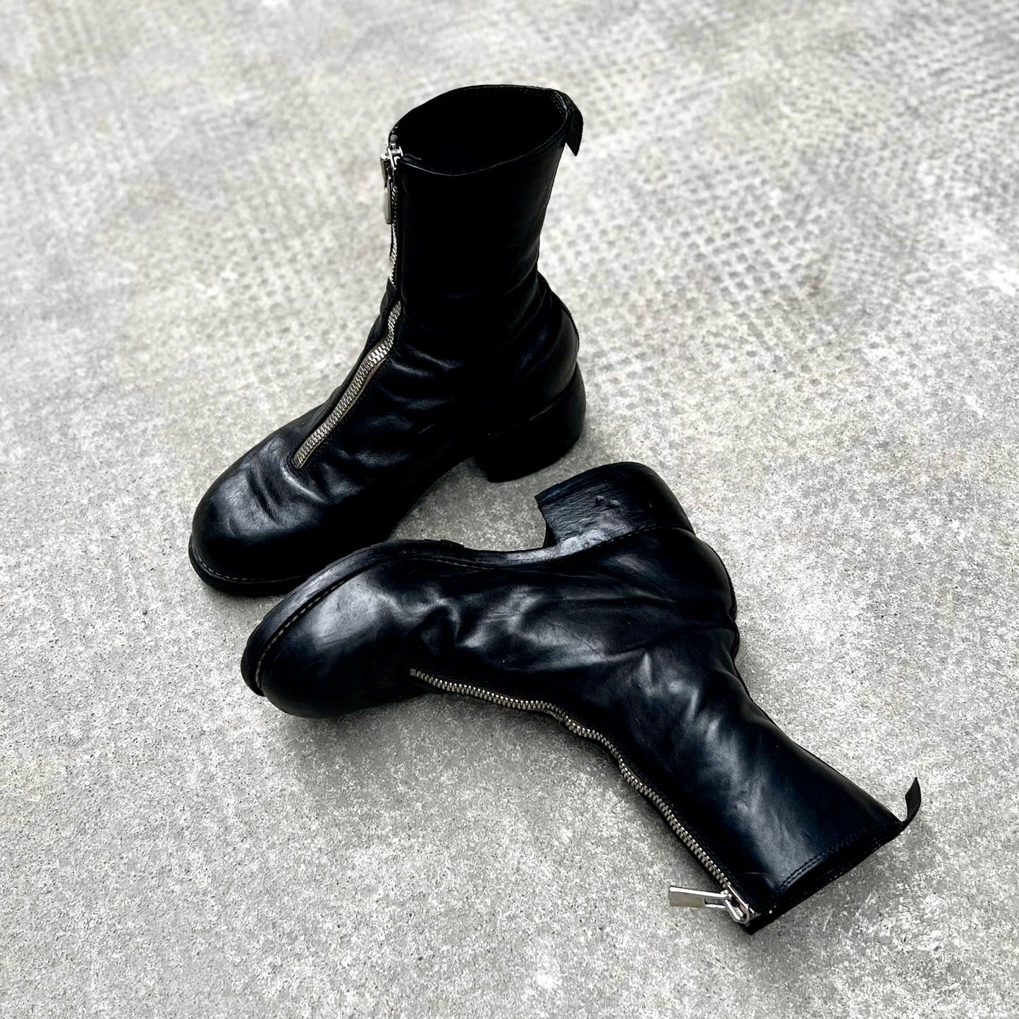 GUIDI PL2 ZIP BOOTS