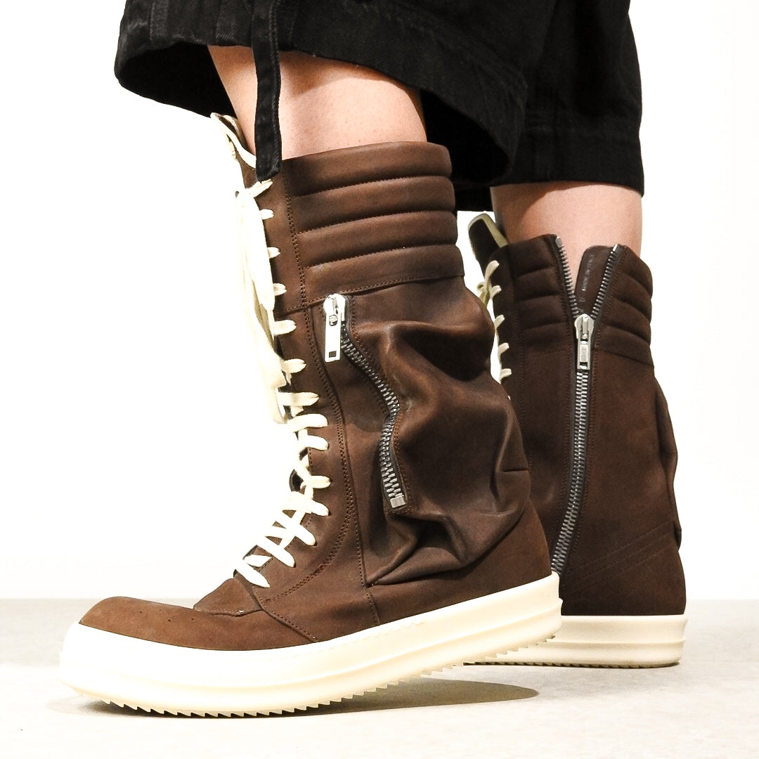 Rick Owens Cargobasket - Brown Suede