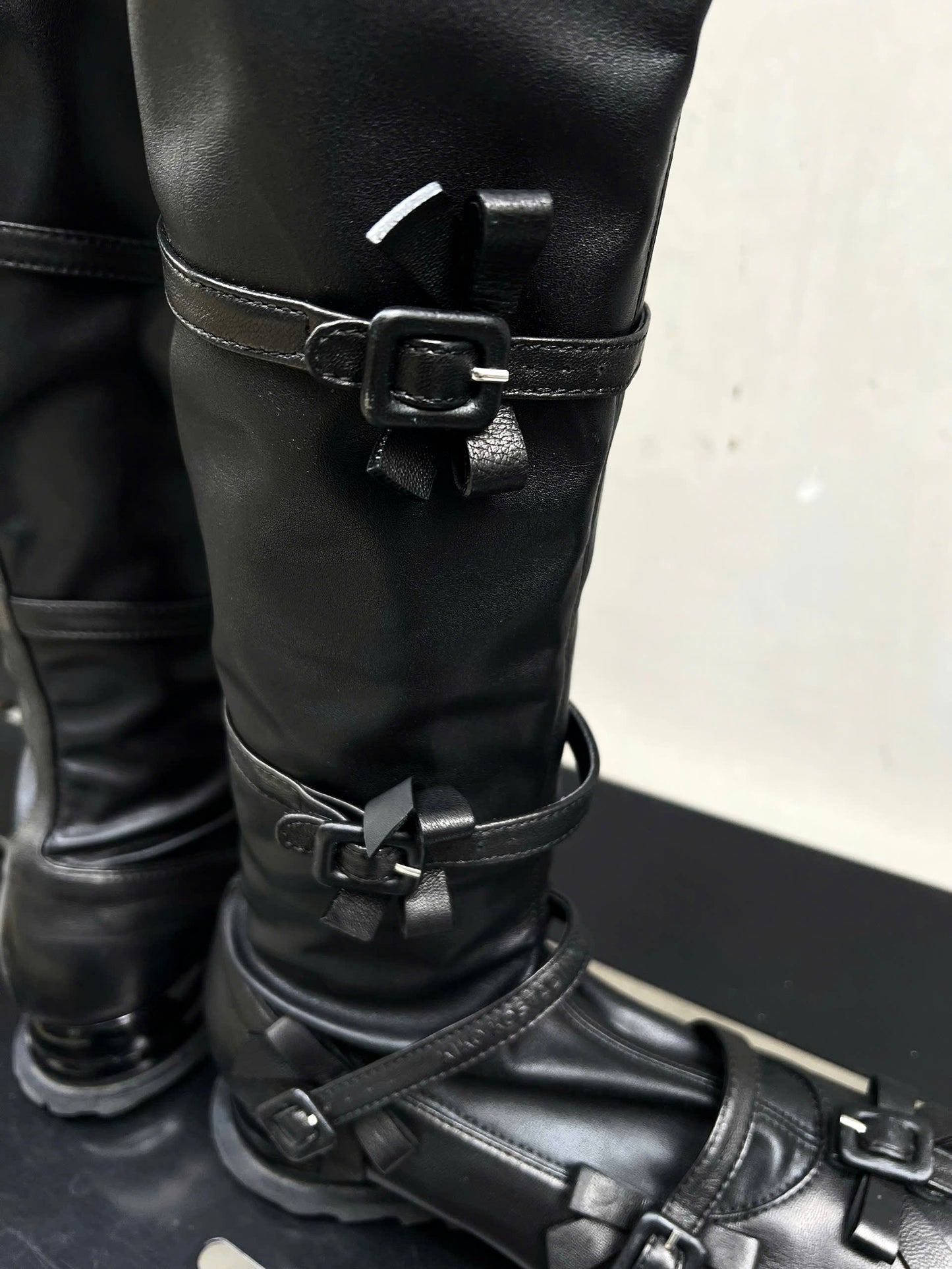 KIKO KOSTADINOV RIBBON HIGH BOOTS