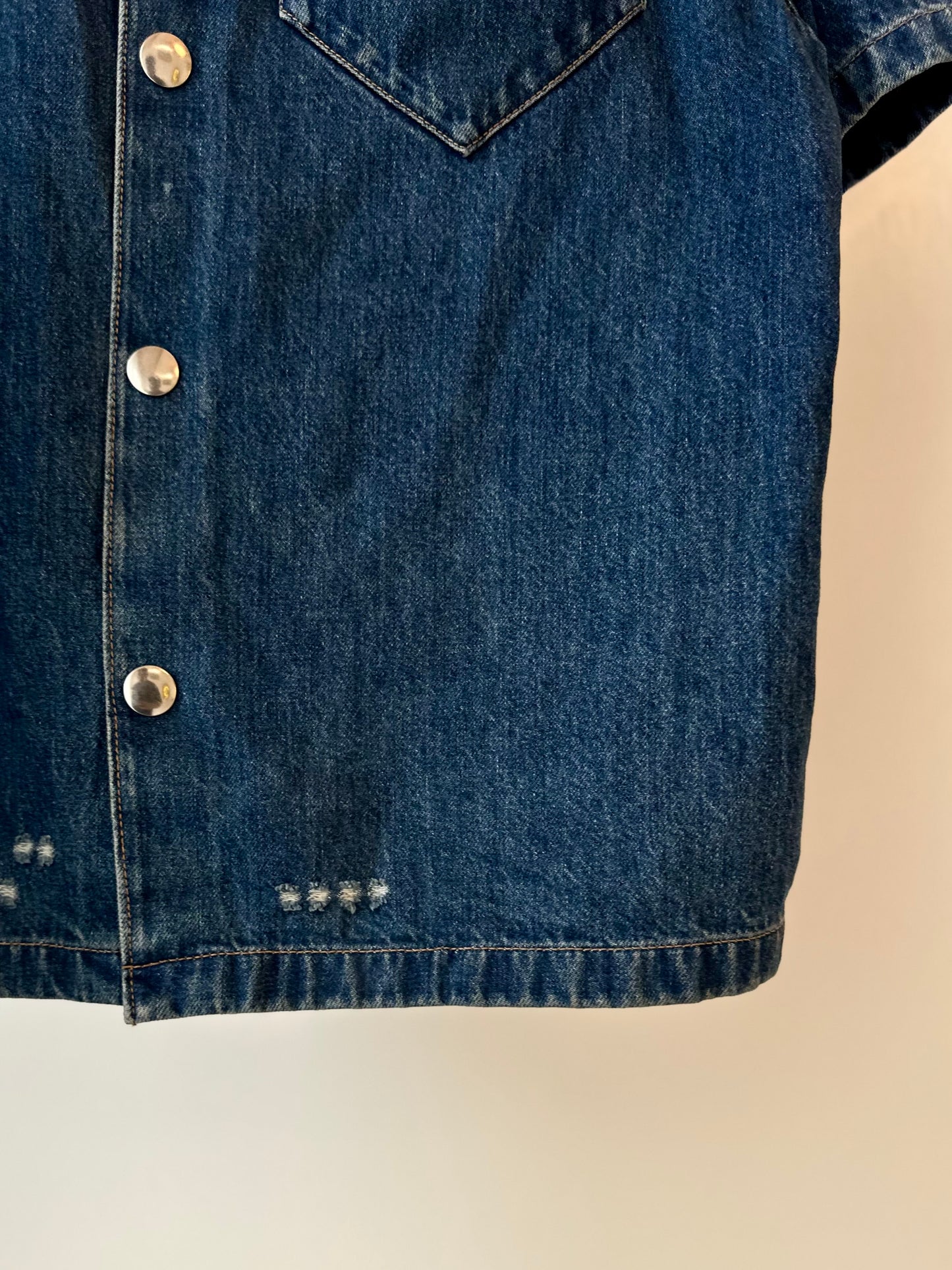 Prada Denim Indigo Shirt