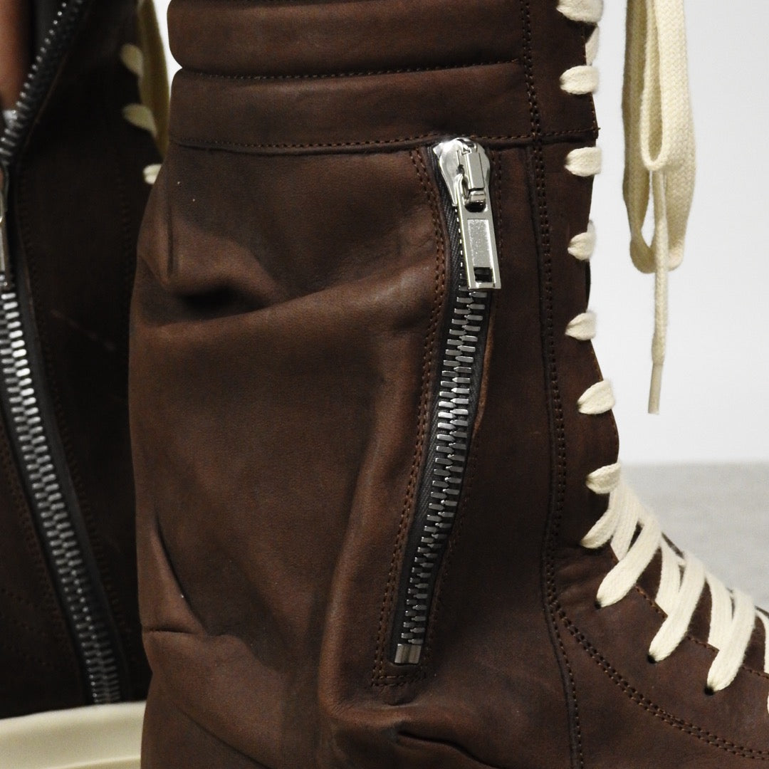 Rick Owens Cargobasket - Brown Suede