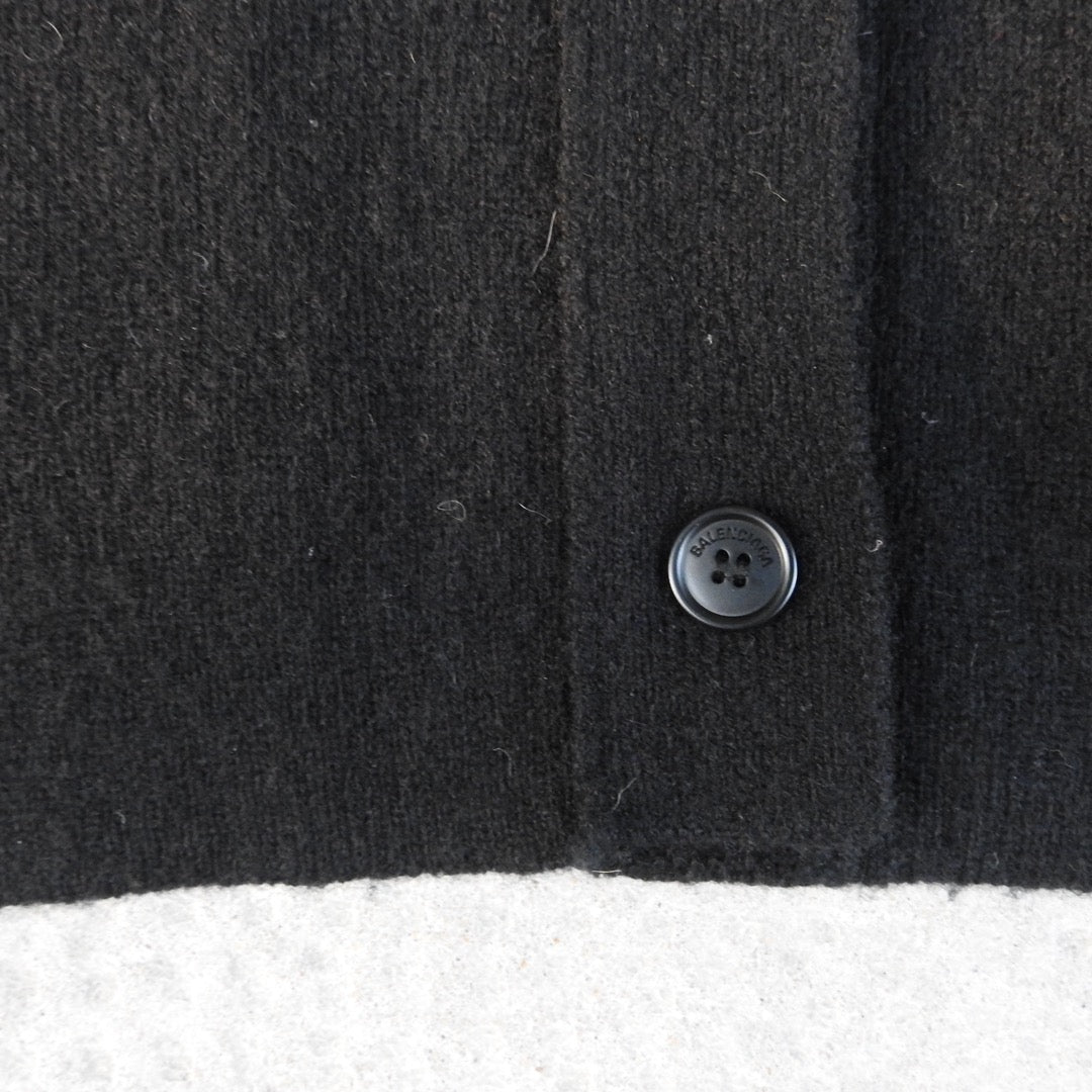 BALENCIAGA WOOL KNIT CARDIGAN