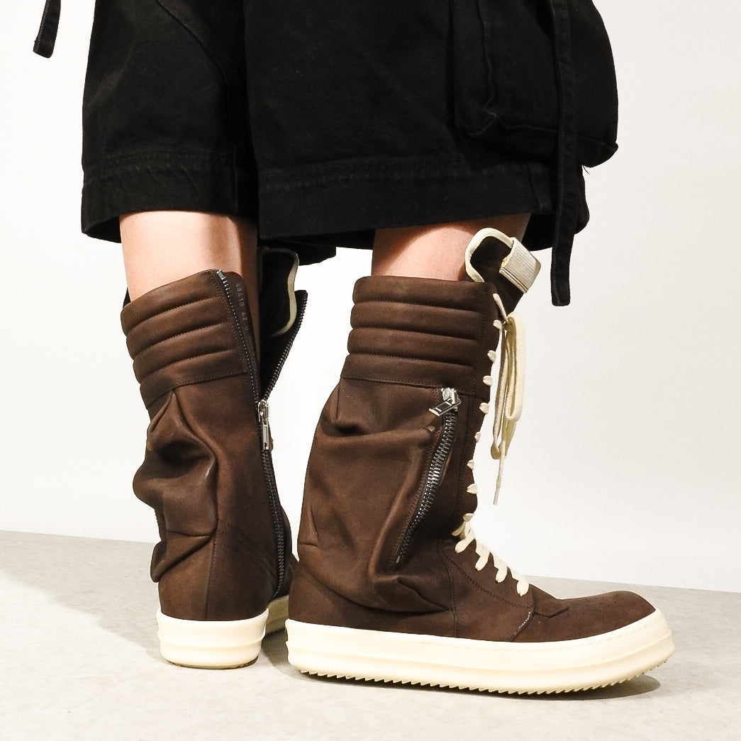 Rick Owens Cargobasket - Brown Suede